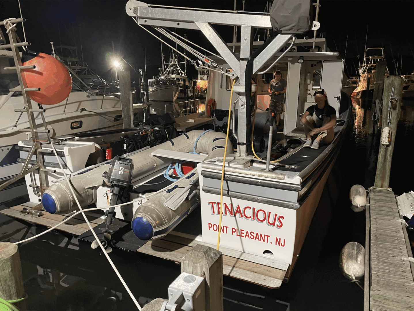 D.V. Tenacious: 85 Miles Offshore - Boston Sea Rovers