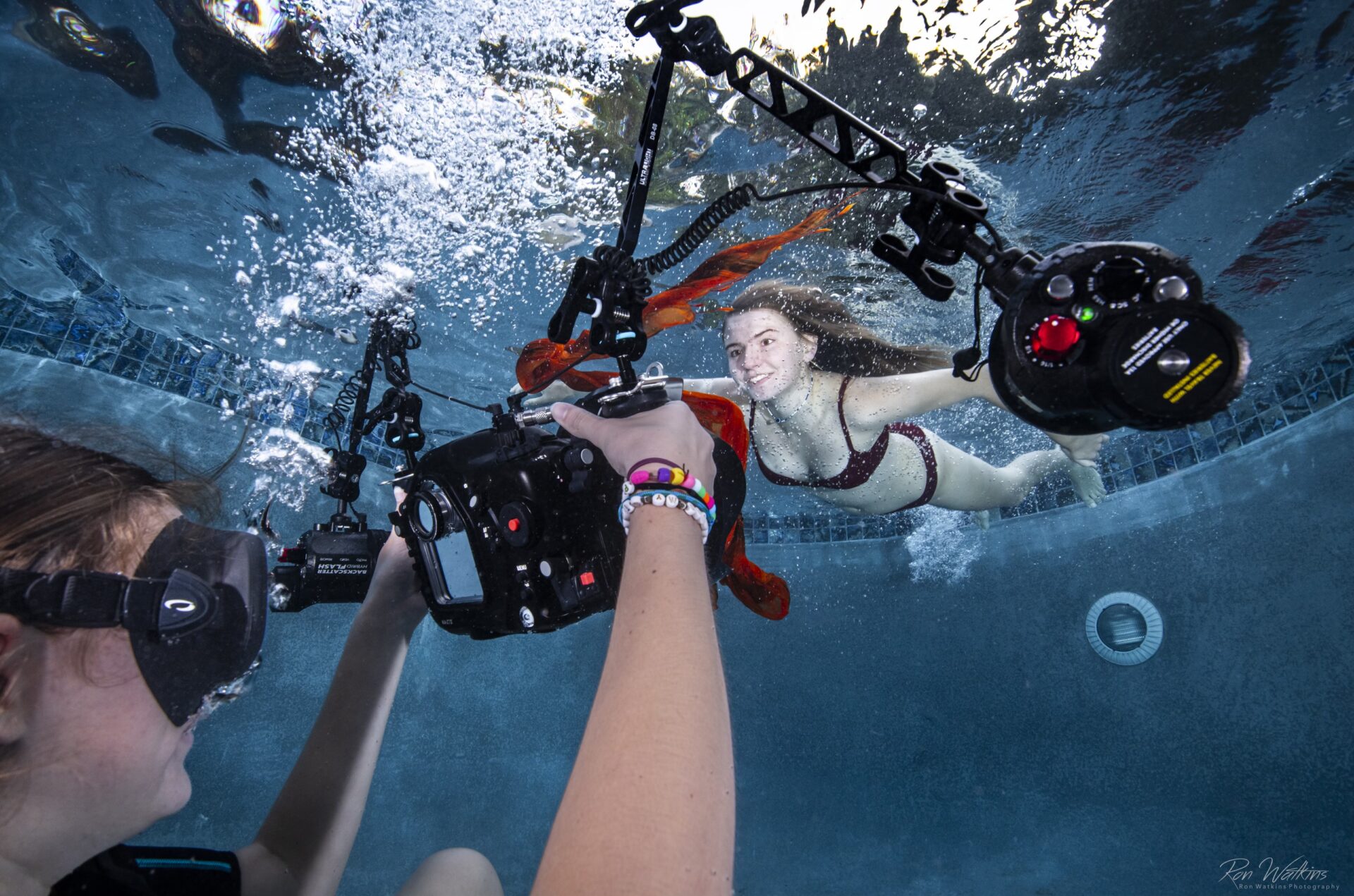Photography in a Pool! - Boston Sea Rovers